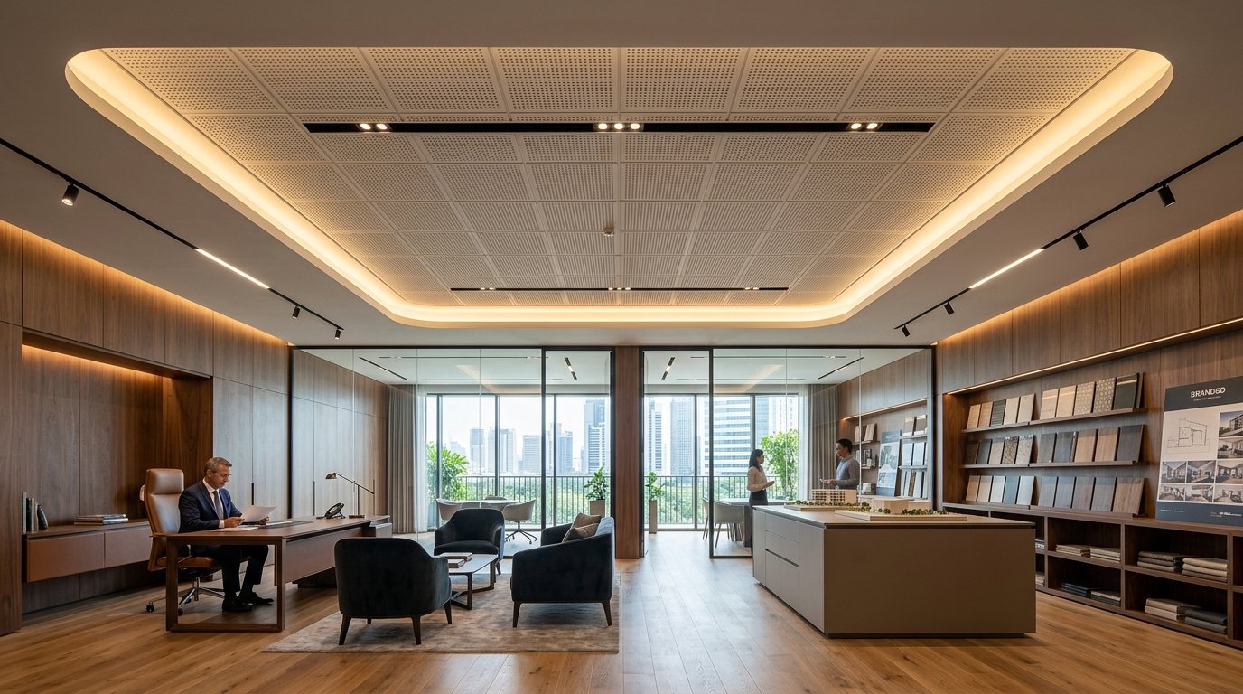Kızaklı Raylı LED Salon